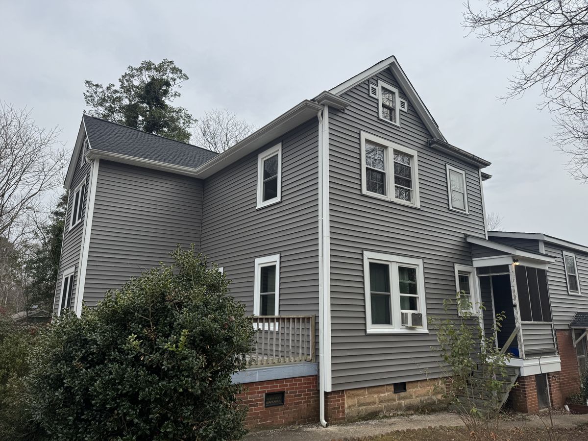 After — Windows and siding, Hickory NC